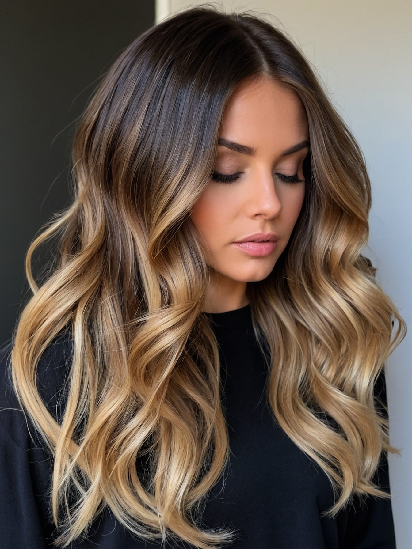 Stunning Dark Brunette Balayage Ideas To Transform Your Hair