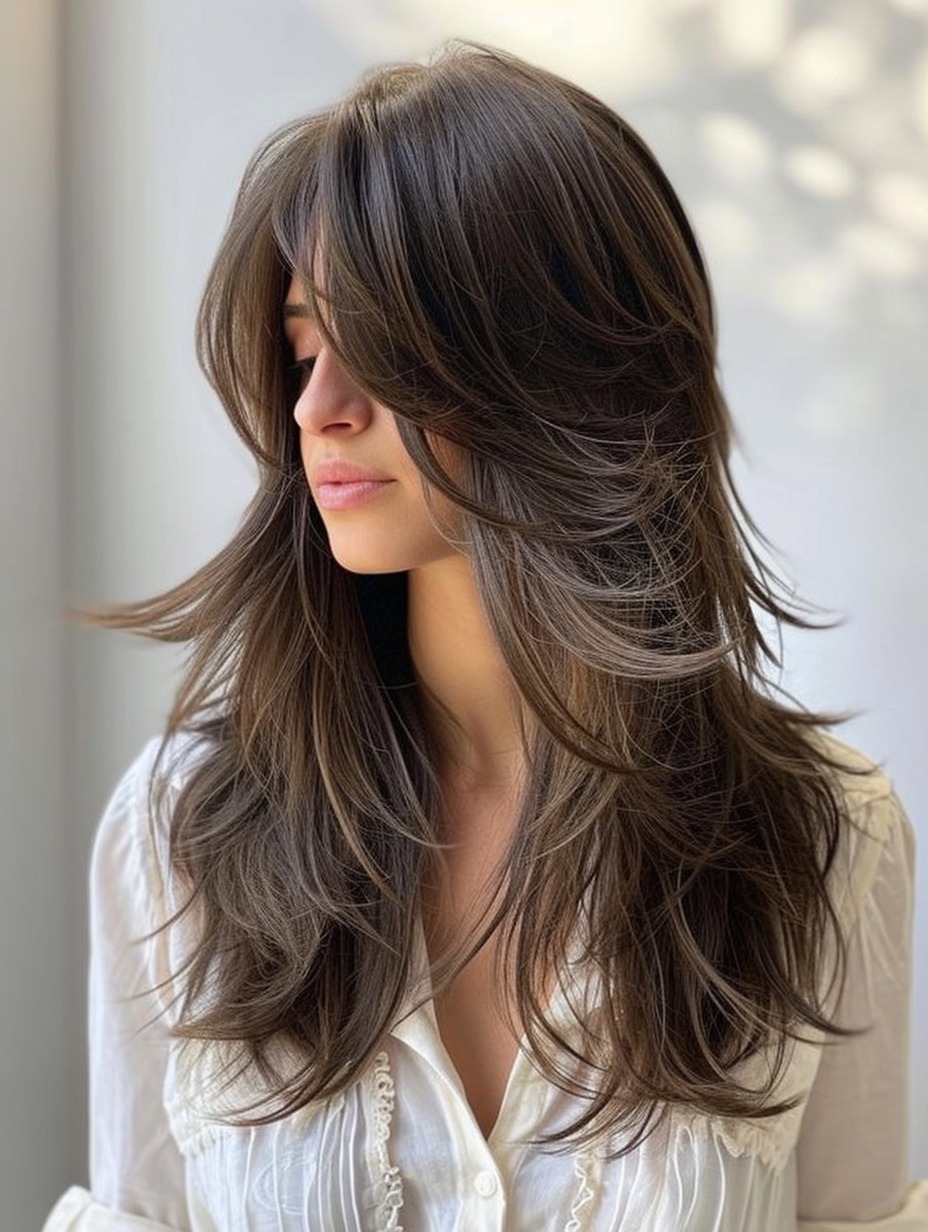 50 Trendy Long Layered Haircuts For 2024   1 1 