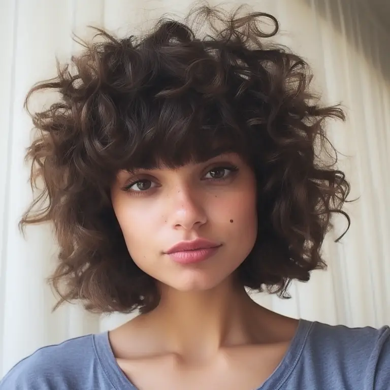 Embracing the Curl: 30 Short Curly Hairstyles 2024