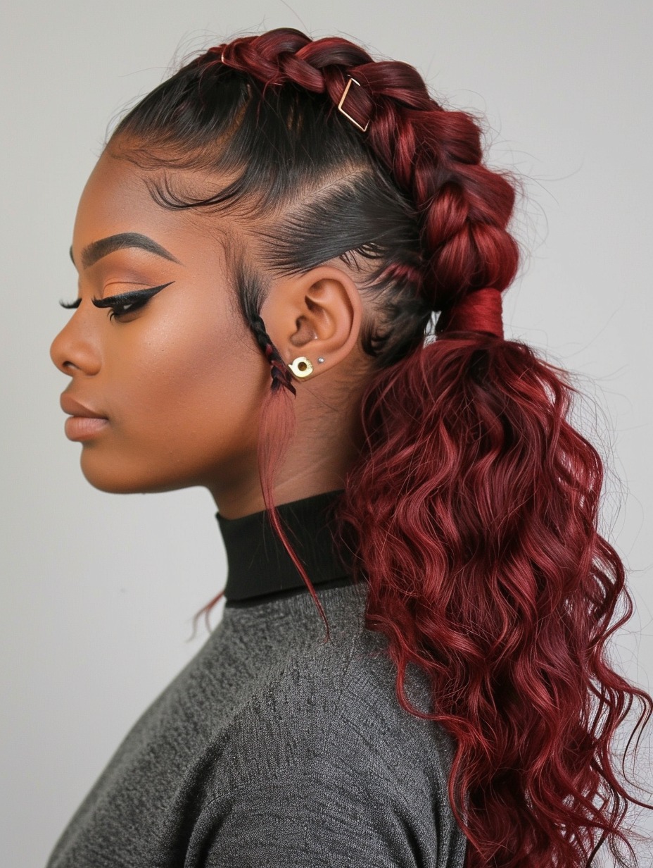 39 Ponytail Hairstyles for Black Women for 2024