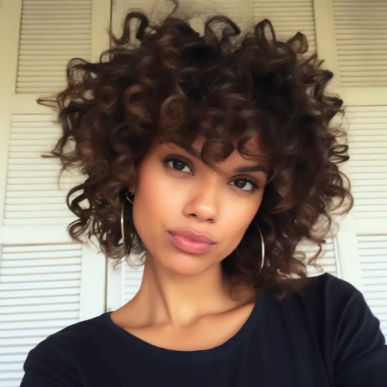 Embracing the Curl 30 Short Curly Hairstyles 2024