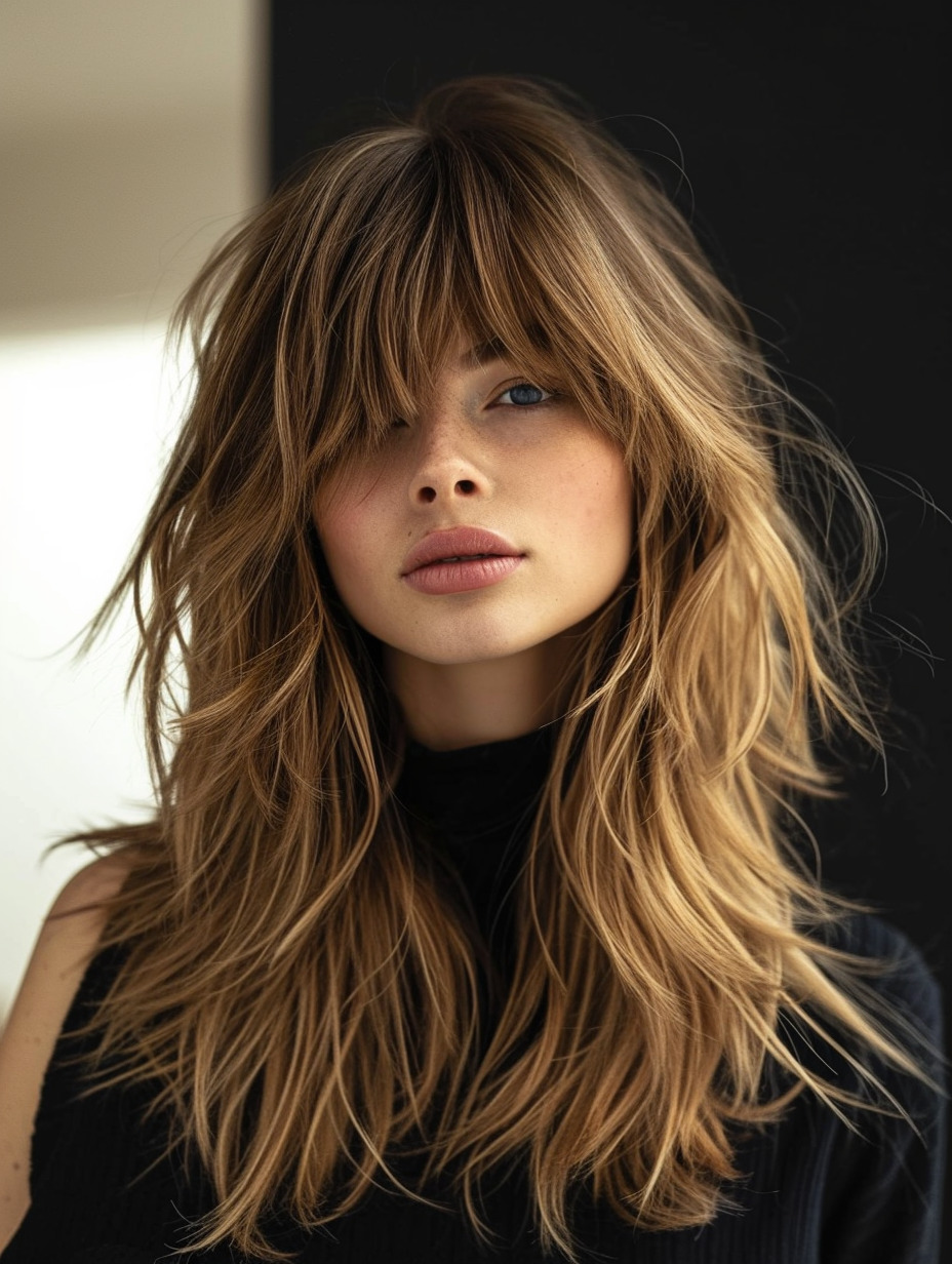 38 Best Long Shag Haircut Ideas A 2024 Style Guide   13 15 