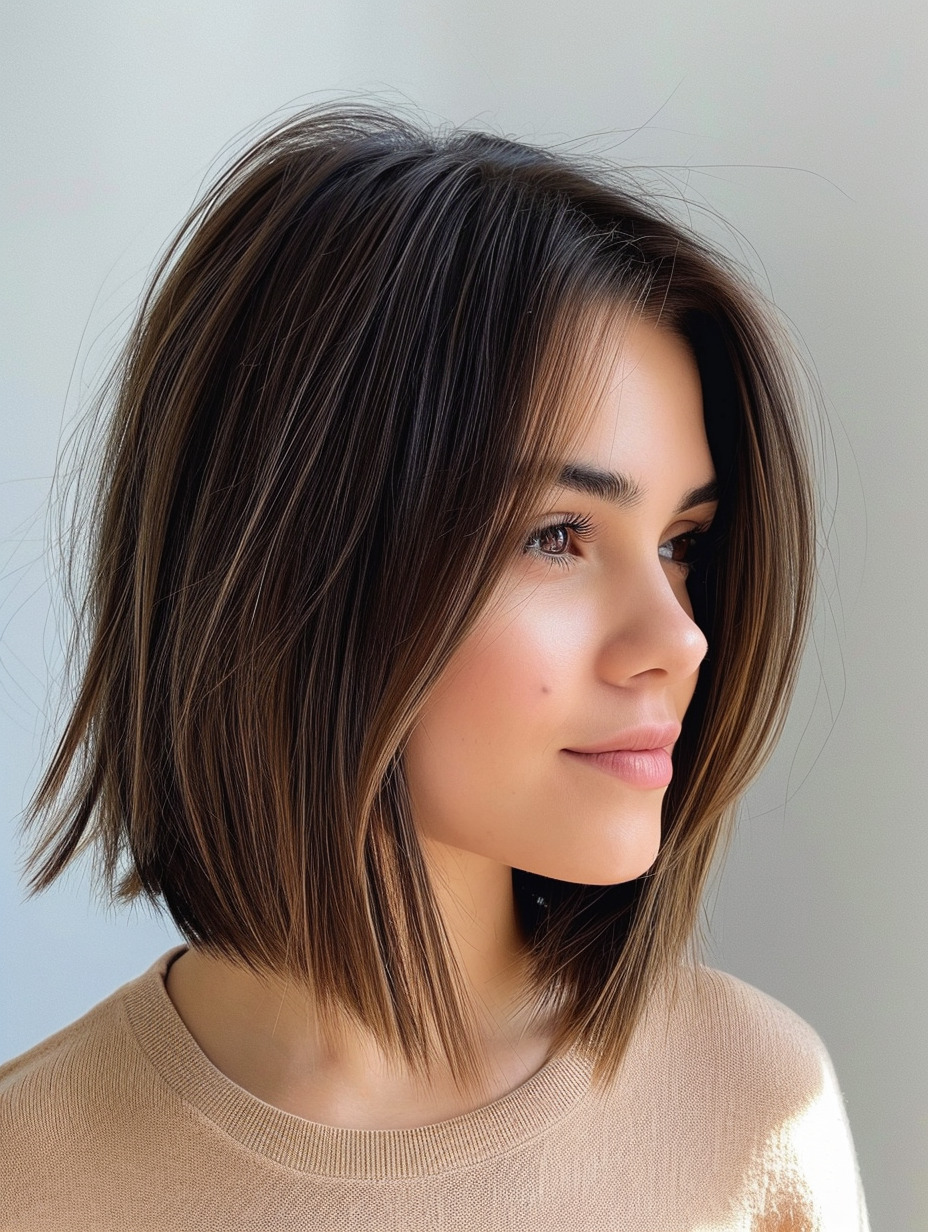 36 Trendy Lob Haircut ideas in 2024