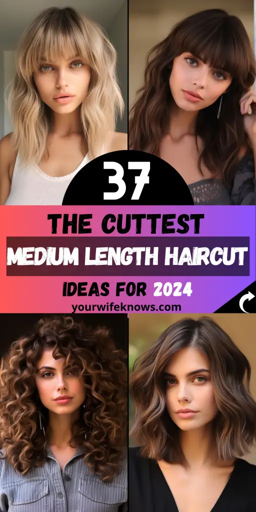 The 2024 Guide to Medium Length Haircuts: 37 Ideas for Every Texture