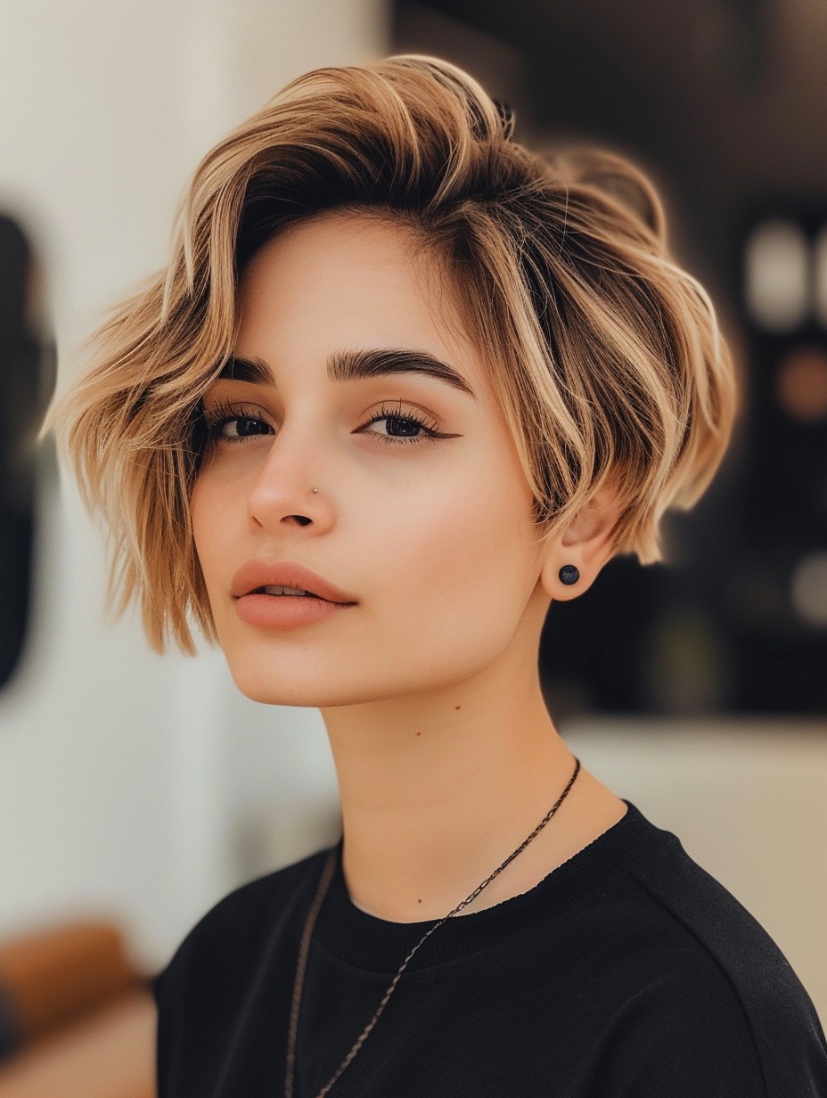 50 Top Short Haircuts for Spring 2024