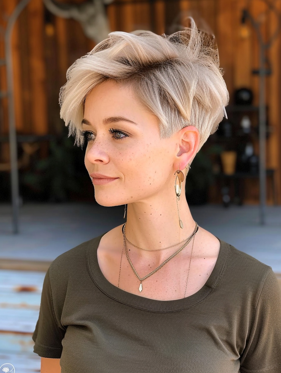 29 Coolest Long Pixie Haircut ideas for 2024