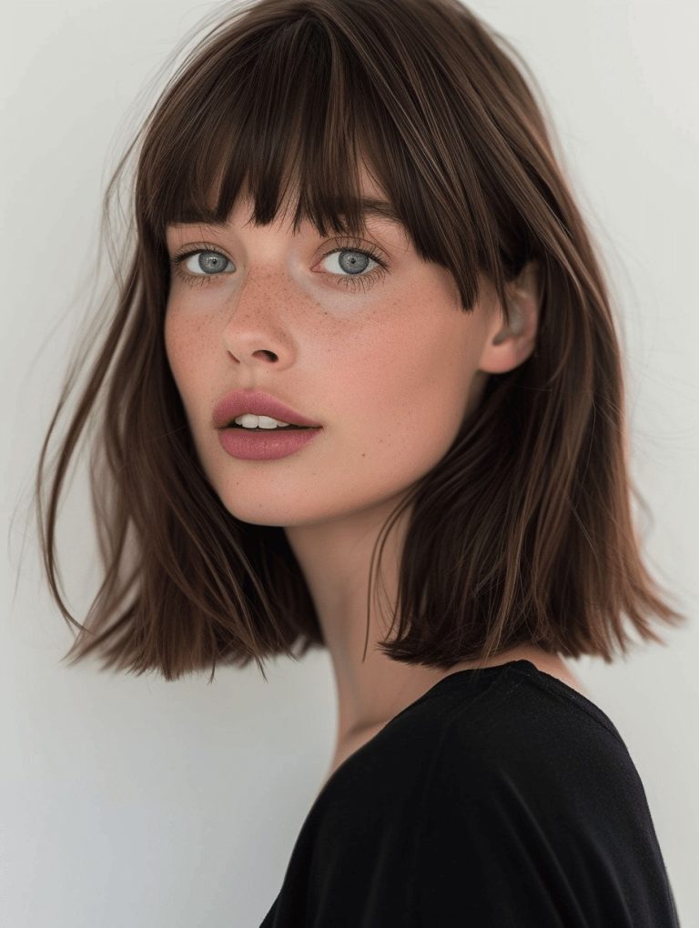 38 Spring Hairstyles with Bangs to Freshen Up Your Look in 2024