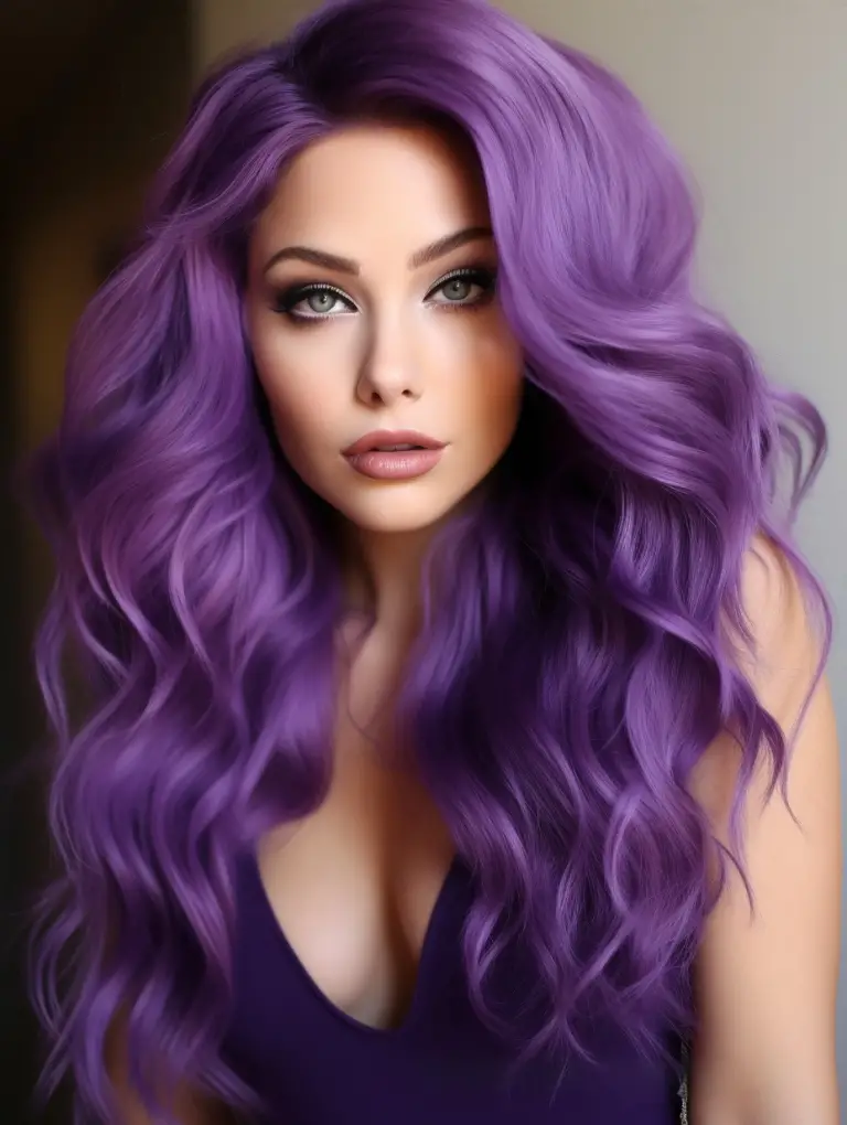 Embracing the Purple Hues: A 2024 Guide to Vibrant Hair