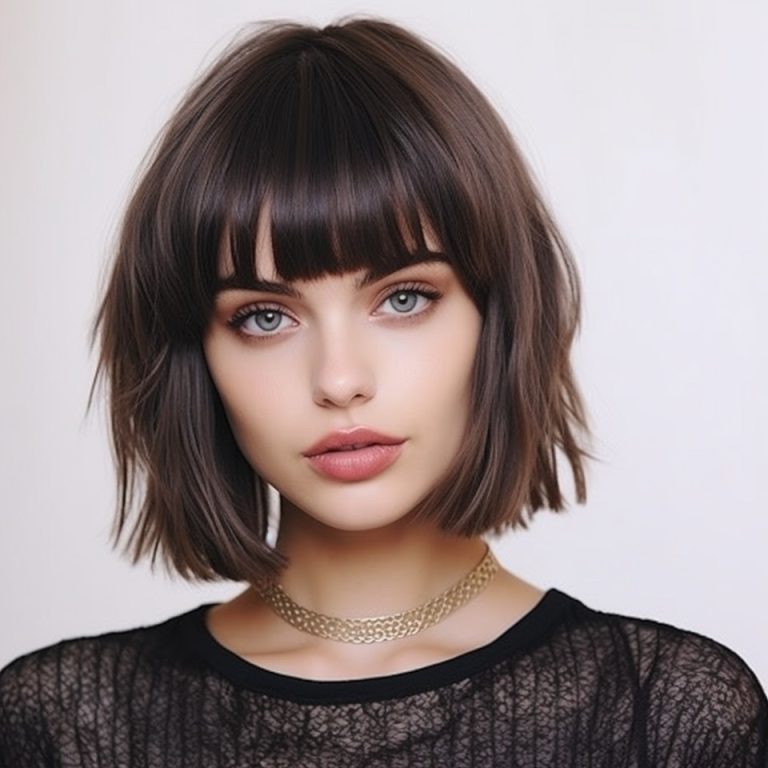 36 Stunning Bangs Hairstyle ideas for 2024