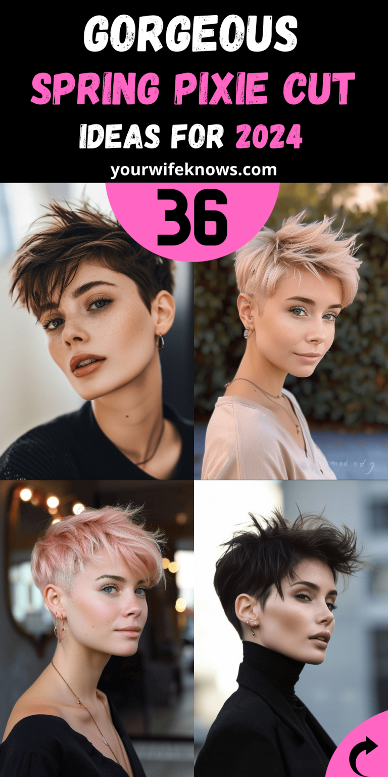 36 Spring Pixie Haircut Ideas that will glamorize in 2024