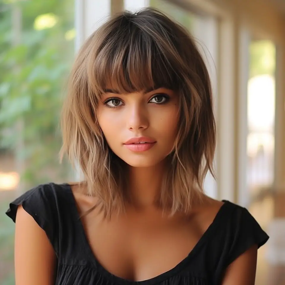 36 Stunning Bangs Hairstyle ideas for 2024