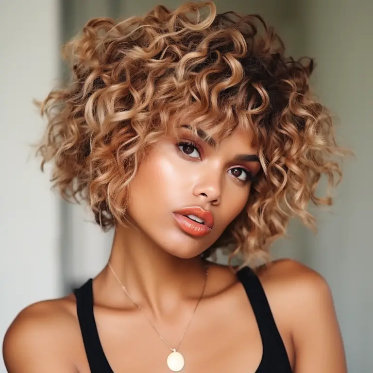 Embracing the Curl 30 Short Curly Hairstyles 2024