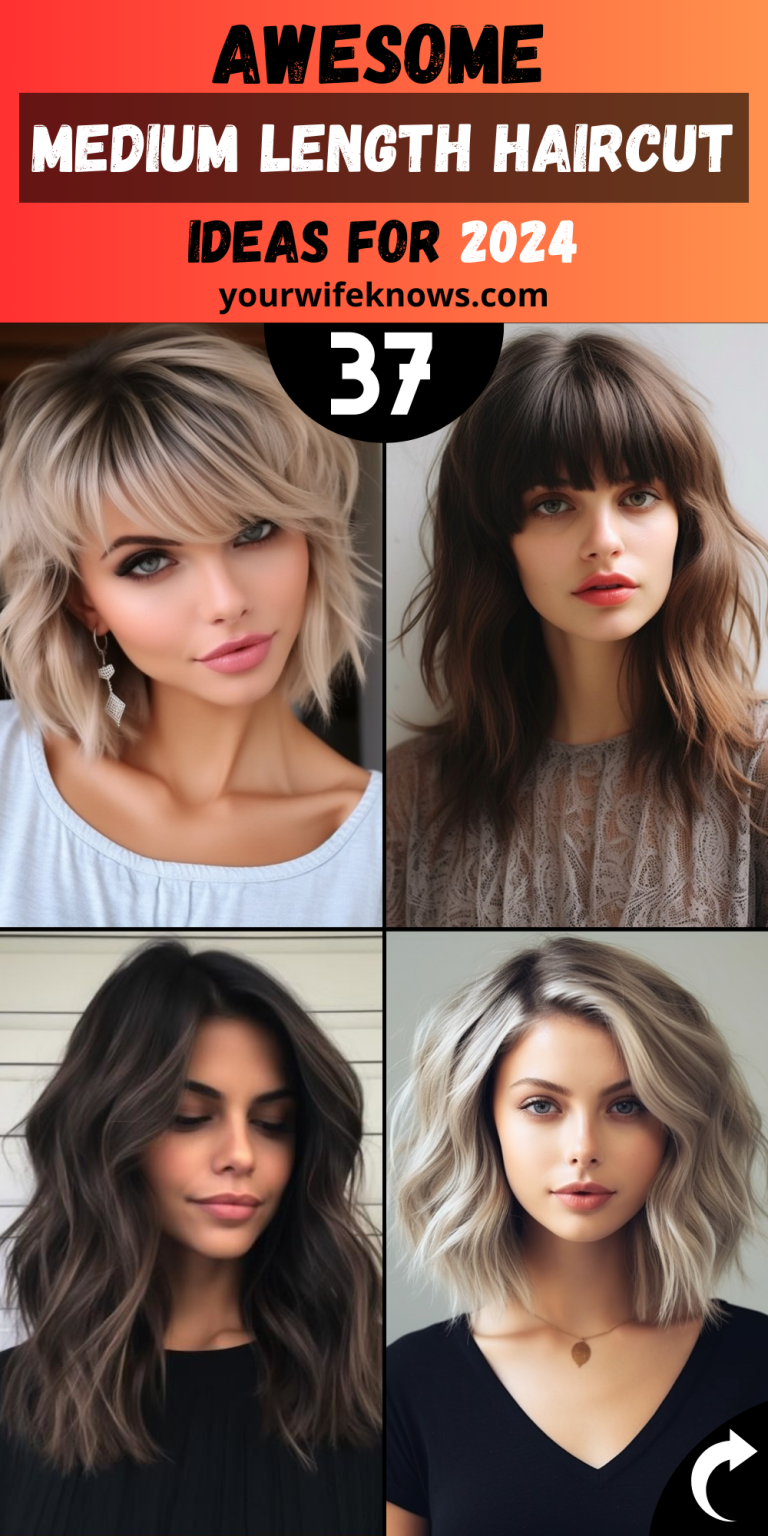 The 2024 Guide to Medium Length Haircuts: 37 Ideas for Every Texture