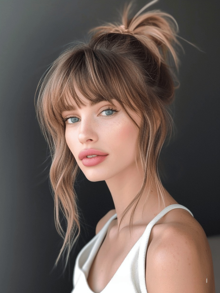 38 Spring Hairstyles with Bangs to Freshen Up Your Look in 2024