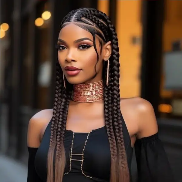 35 Gorgeous Braided Hairstyles for Black Women for 2024