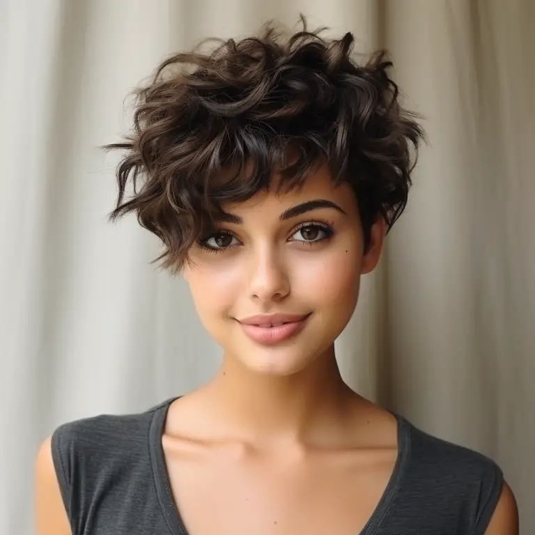 Embracing the Curl: 30 Short Curly Hairstyles 2024