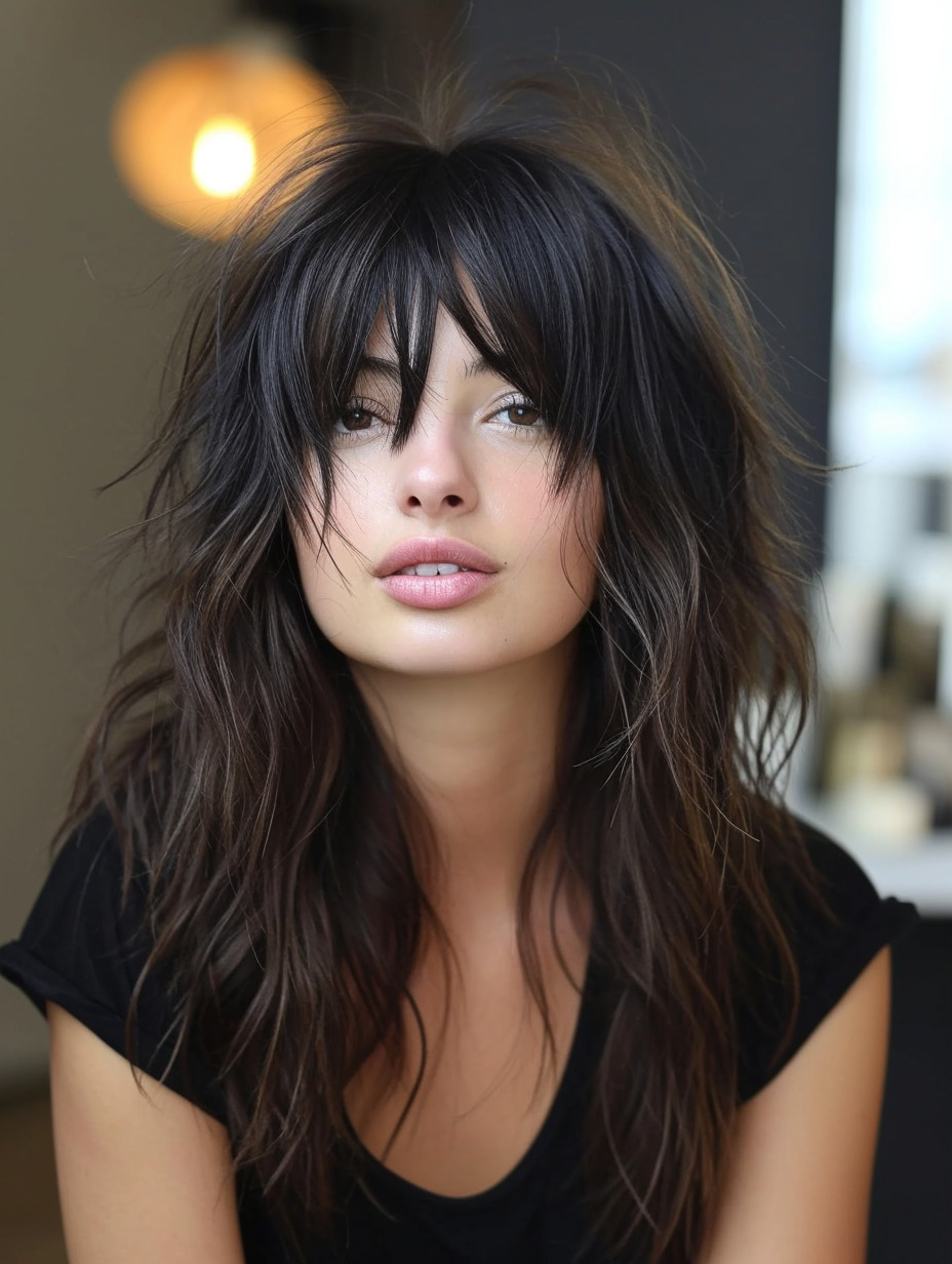 38 Best Long Shag Haircut Ideas A 2024 Style Guide   5 13 