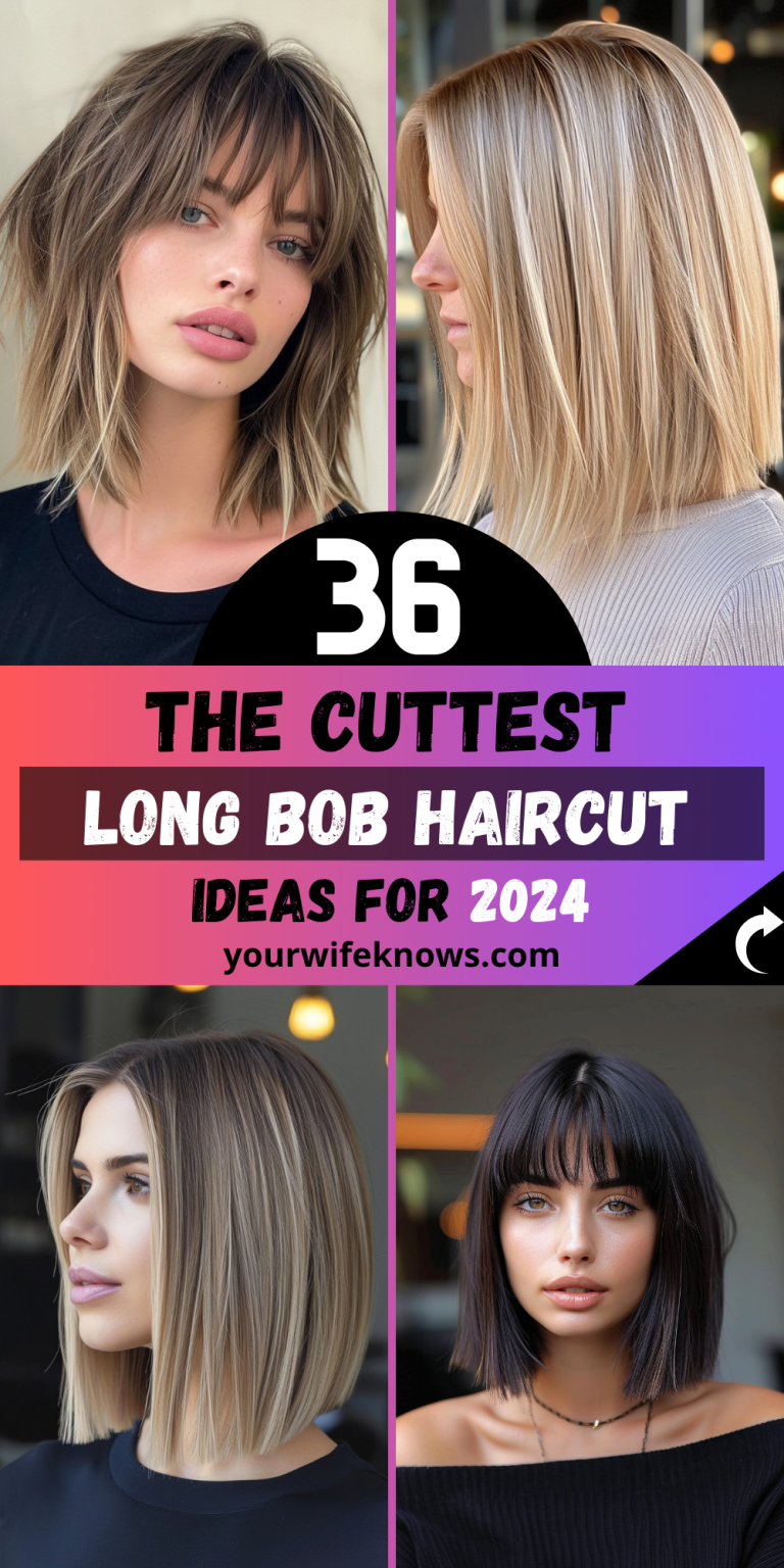 36 Trendy Lob Haircut ideas in 2024