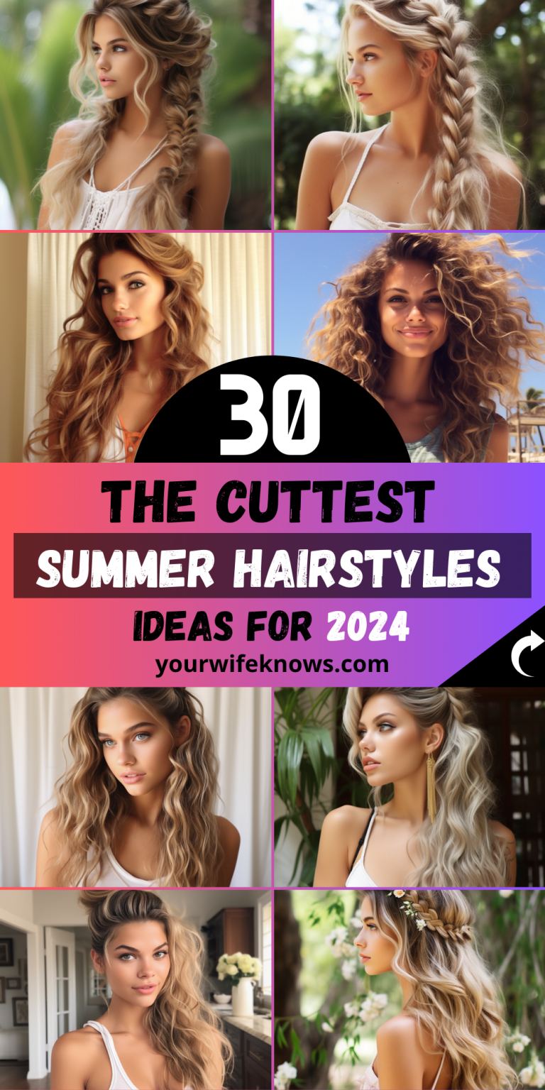 30 Trendy Summer Hairstyles 2024