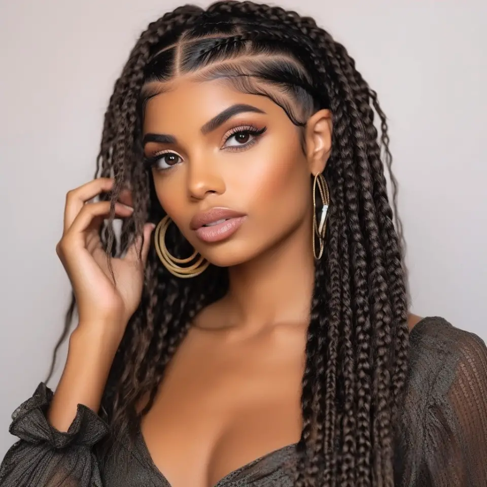 35 Gorgeous Braided Hairstyles for Black Women for 2024