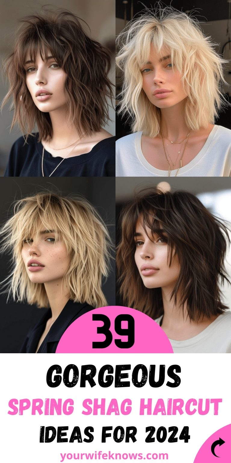 39 Spring Shag Haircut Ideas 2024: A Fresh Take on Classic Styles