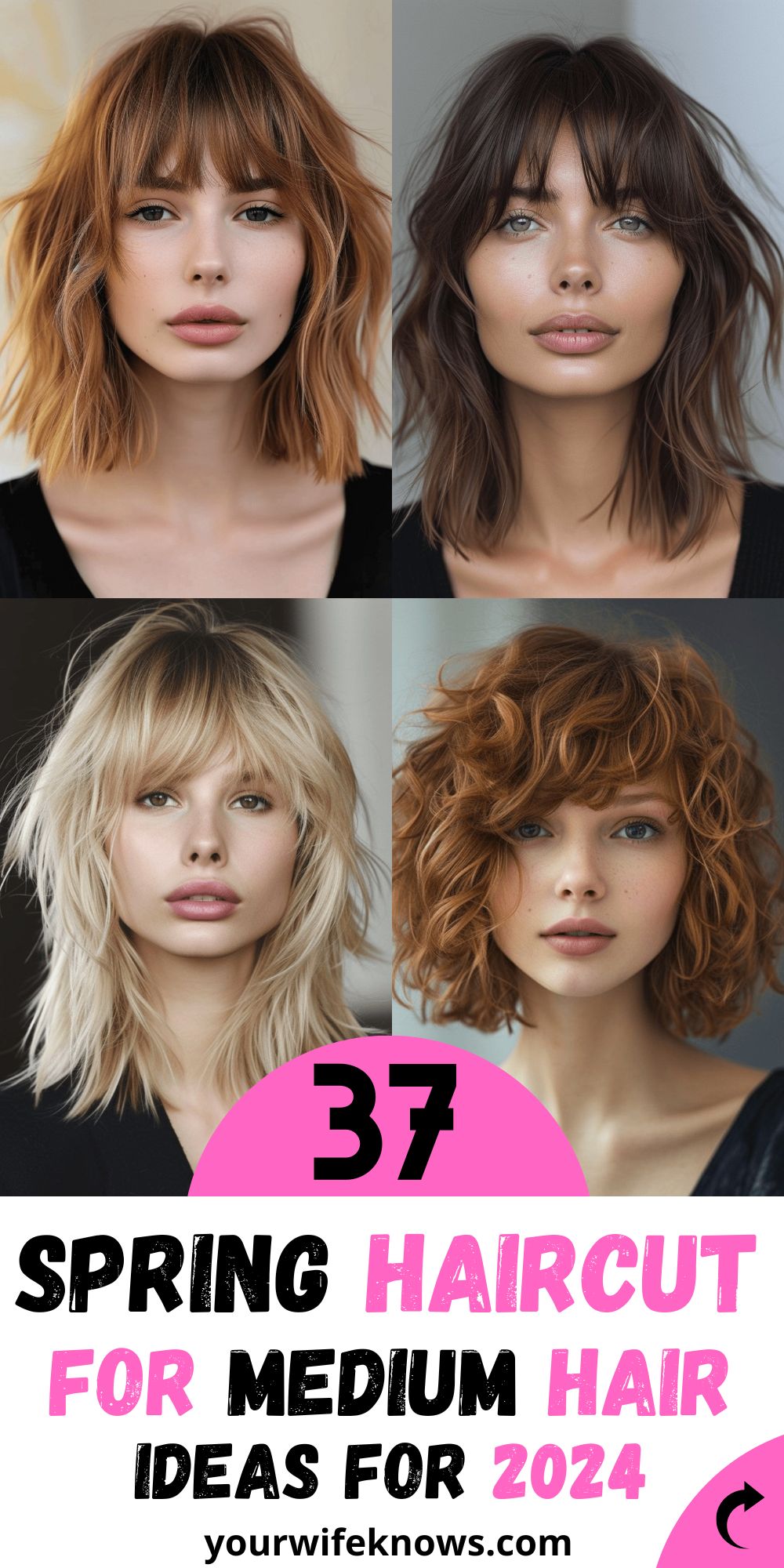 37 Spring Hairstyles to Refresh Your Look: Medium Length Edition