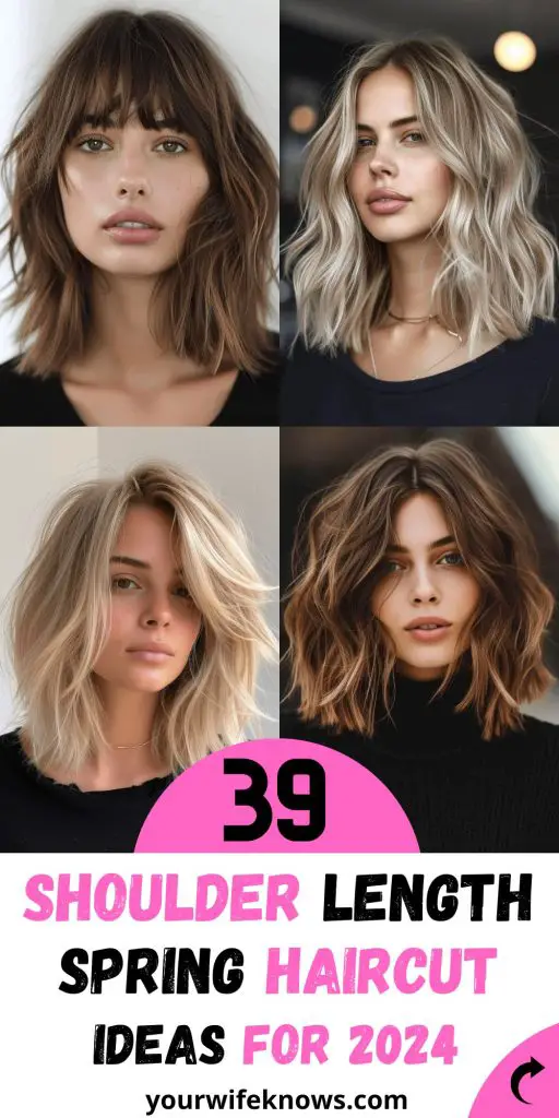 47 Striking Spring Haircut Shoulder Length Ideas for 2024