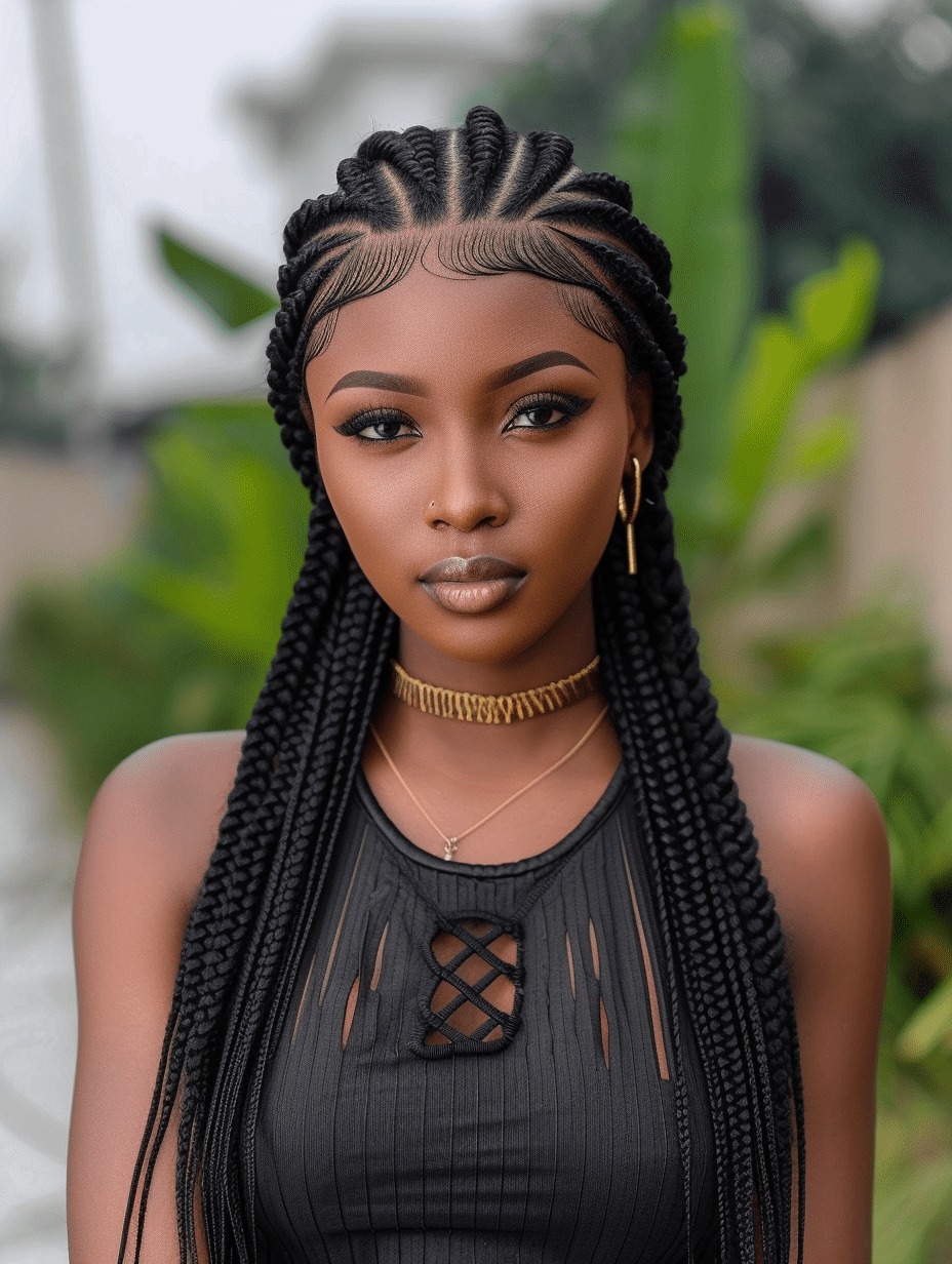 Spring into Style: The Enchanting World of Fulani Braids Hairstyles for ...