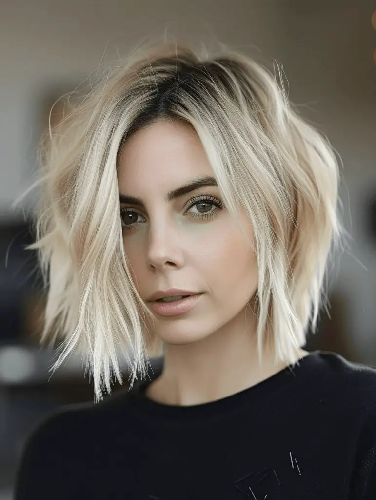 The Effortless Charm of the Messy Bob Haircut: 17 Ideas for 2024