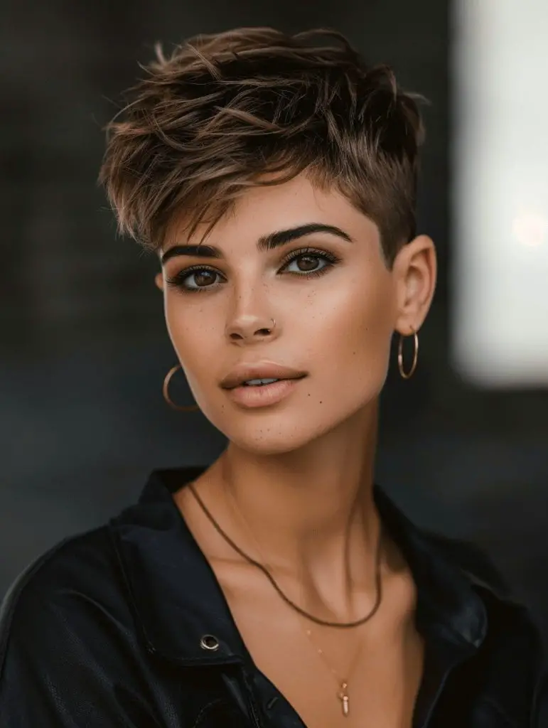 28 Funky Pixie Cut Ideas: A Blend of Edginess and Sophistication