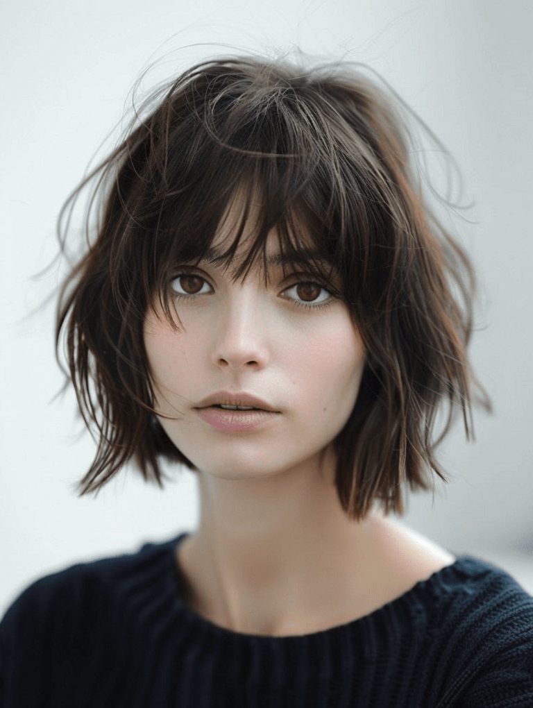 31 Short Bob Hairstyles with Bangs for a Fresh Look