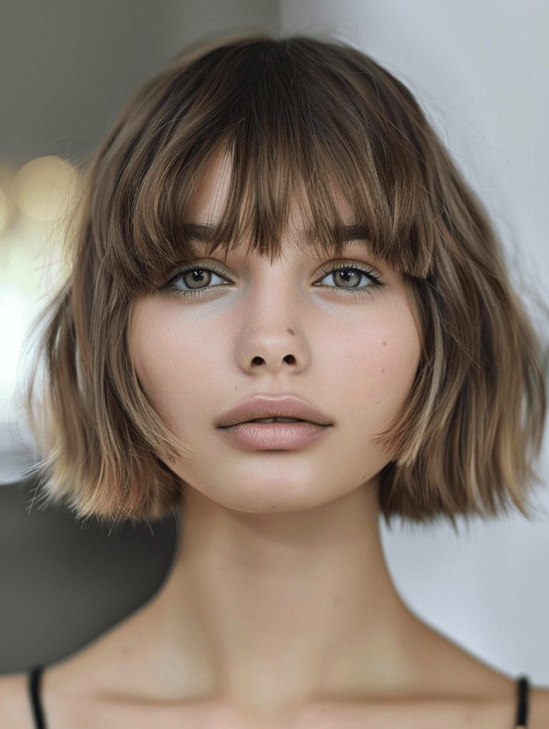 31 Short Bob Hairstyles With Bangs For A Fresh Look 31 Short Bob Hairstyles With Bangs For A Fresh Look