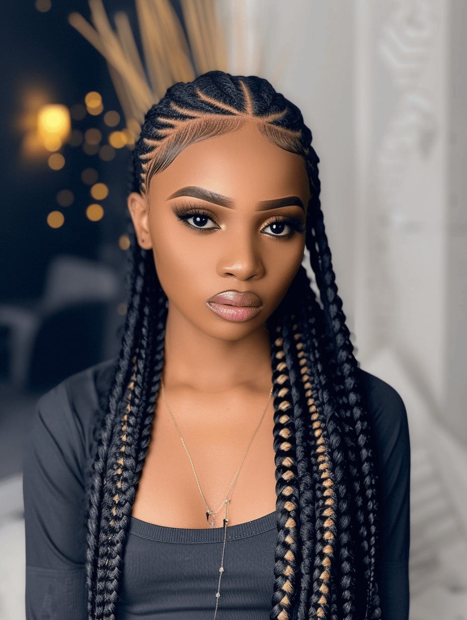 Spring into Style: The Enchanting World of Fulani Braids Hairstyles for ...