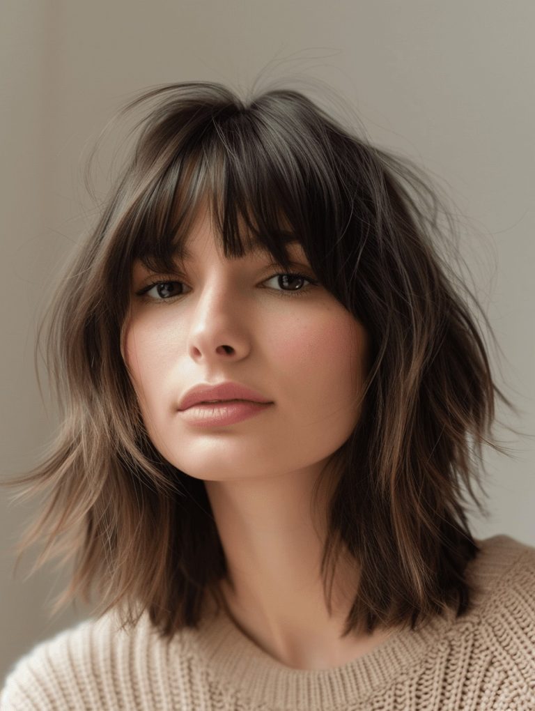 47 Striking Spring Haircut Shoulder Length Ideas for 2024