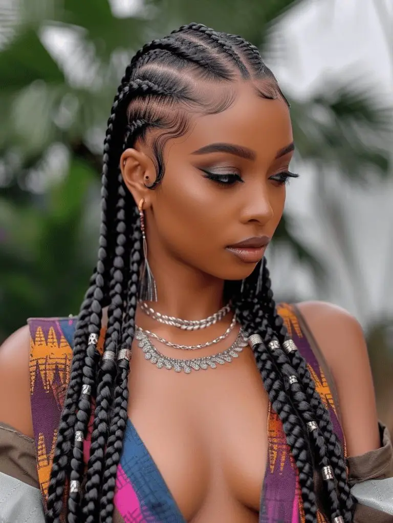 Spring into Style: The Enchanting World of Fulani Braids Hairstyles for ...