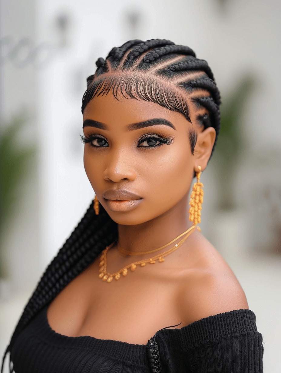 Spring into Style: The Enchanting World of Fulani Braids Hairstyles for ...