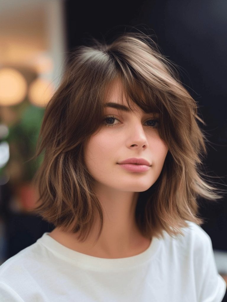 47 Striking Spring Haircut Shoulder Length Ideas for 2024