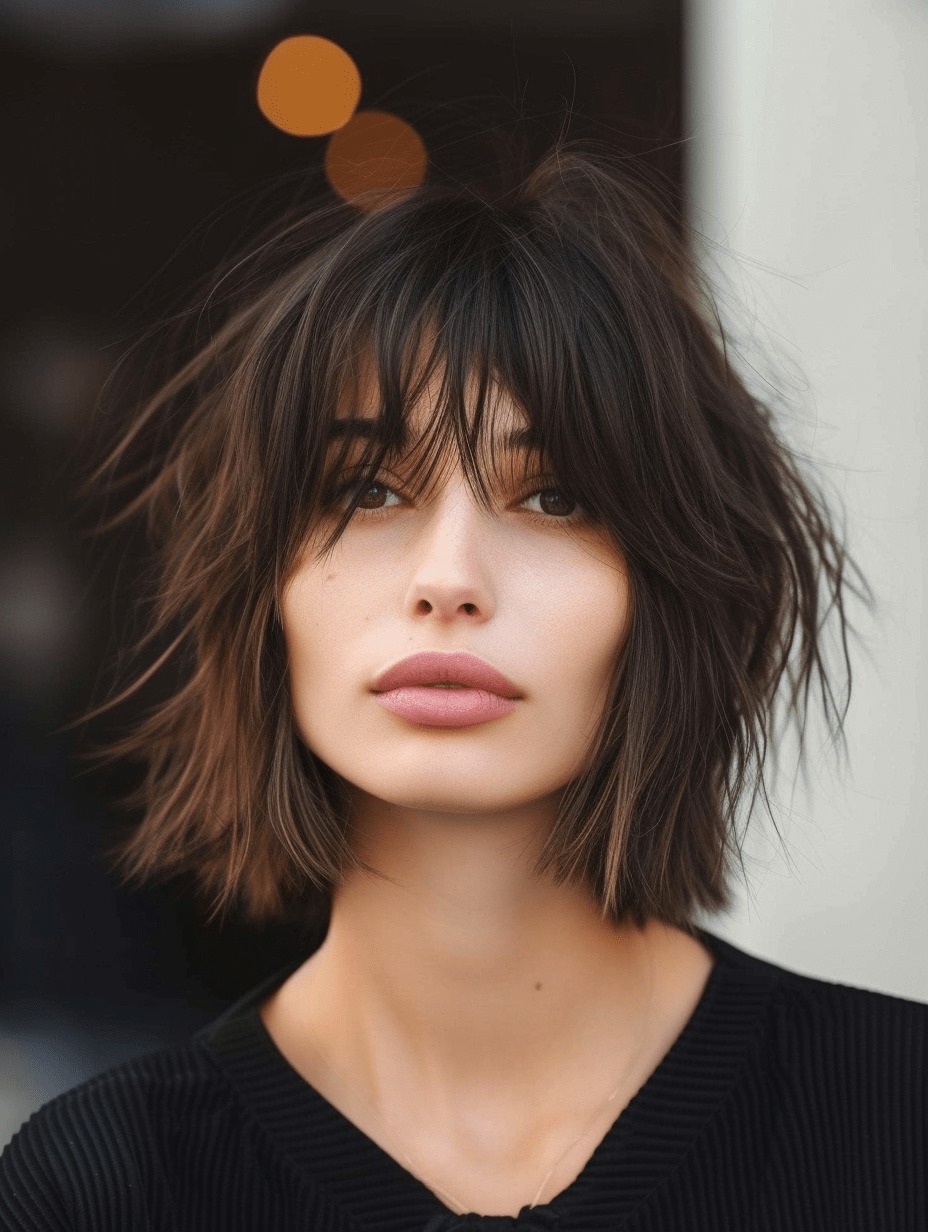 The Effortless Charm of the Messy Bob Haircut: 17 Ideas for 2024