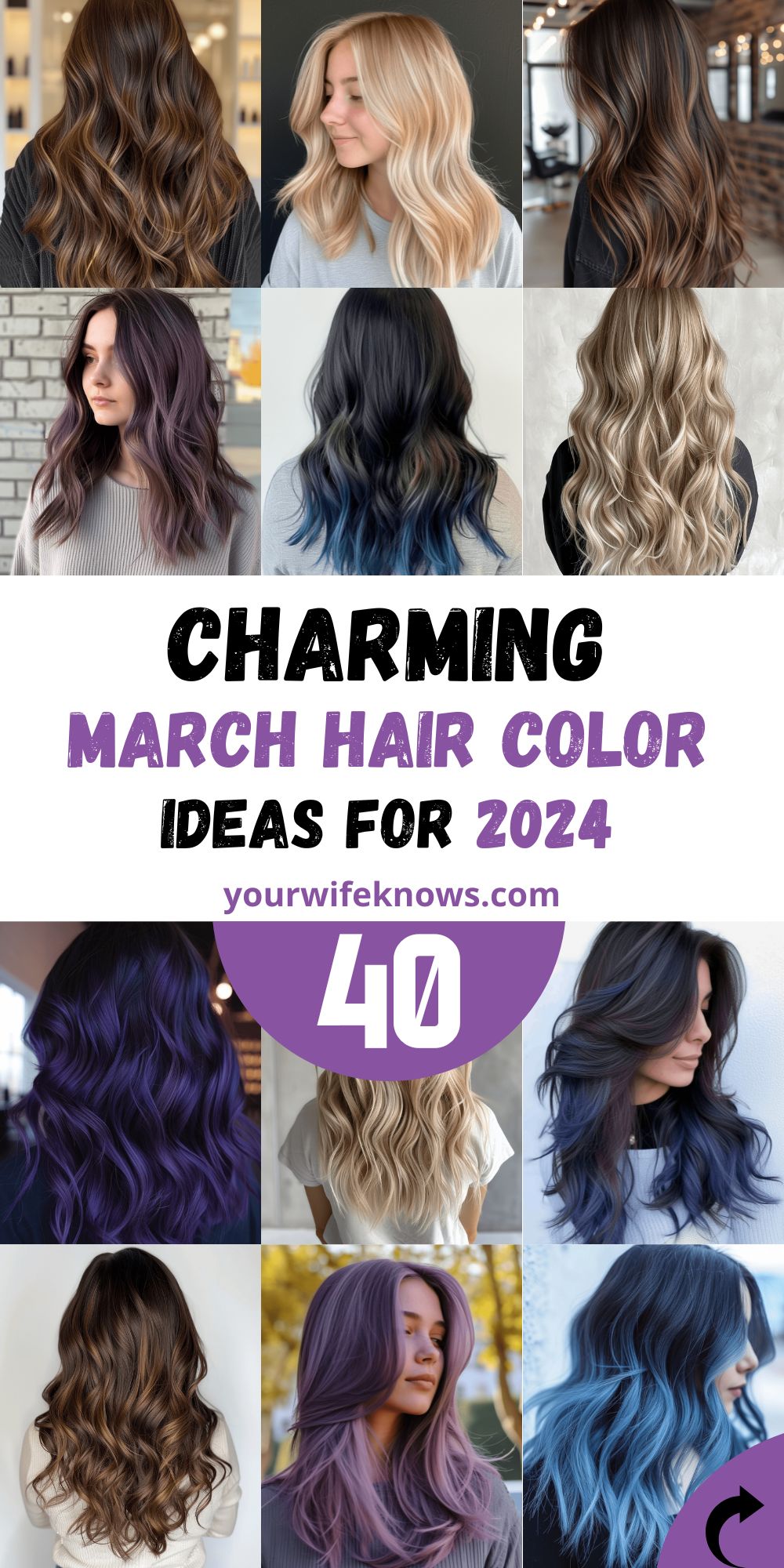 40 Dazzling March Hair Color Ideas 2024: Spring into Style with Fun and ...