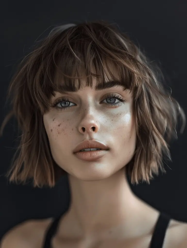31 Short Bob Hairstyles with Bangs for a Fresh Look