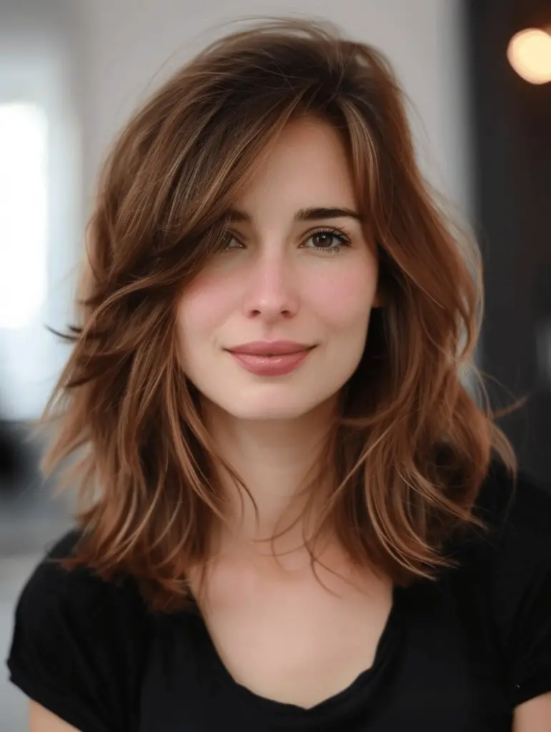 36 Medium Length Haircut with Layers Ideas: Inspiring Looks for Your Next Salon Visit