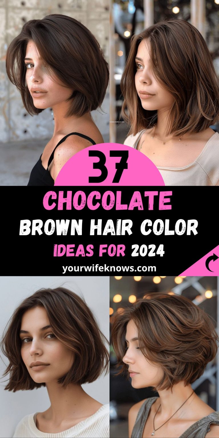 37 Chocolate Brown Hair Color Ideas