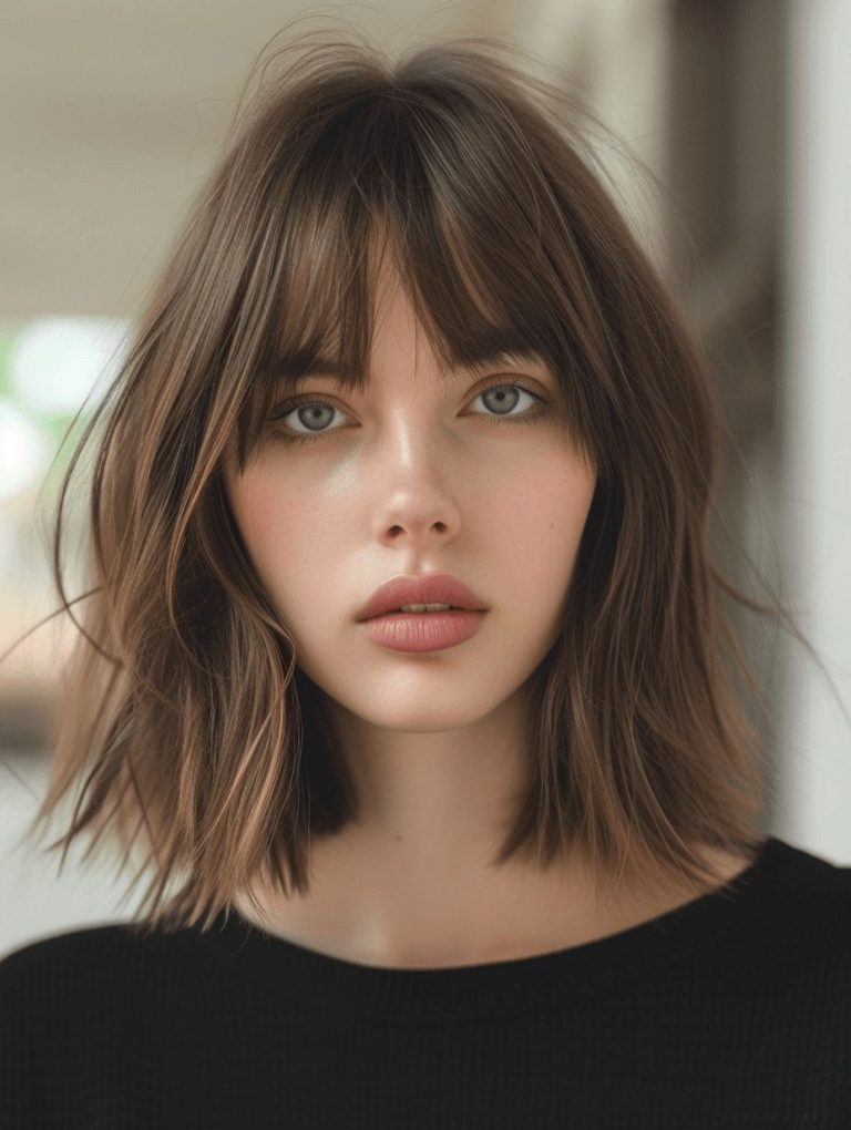 47 Striking Spring Haircut Shoulder Length Ideas for 2024