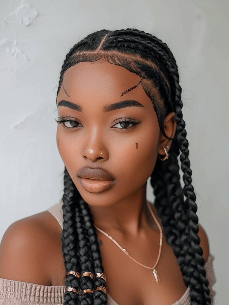 Spring into Style: The Enchanting World of Fulani Braids Hairstyles for ...