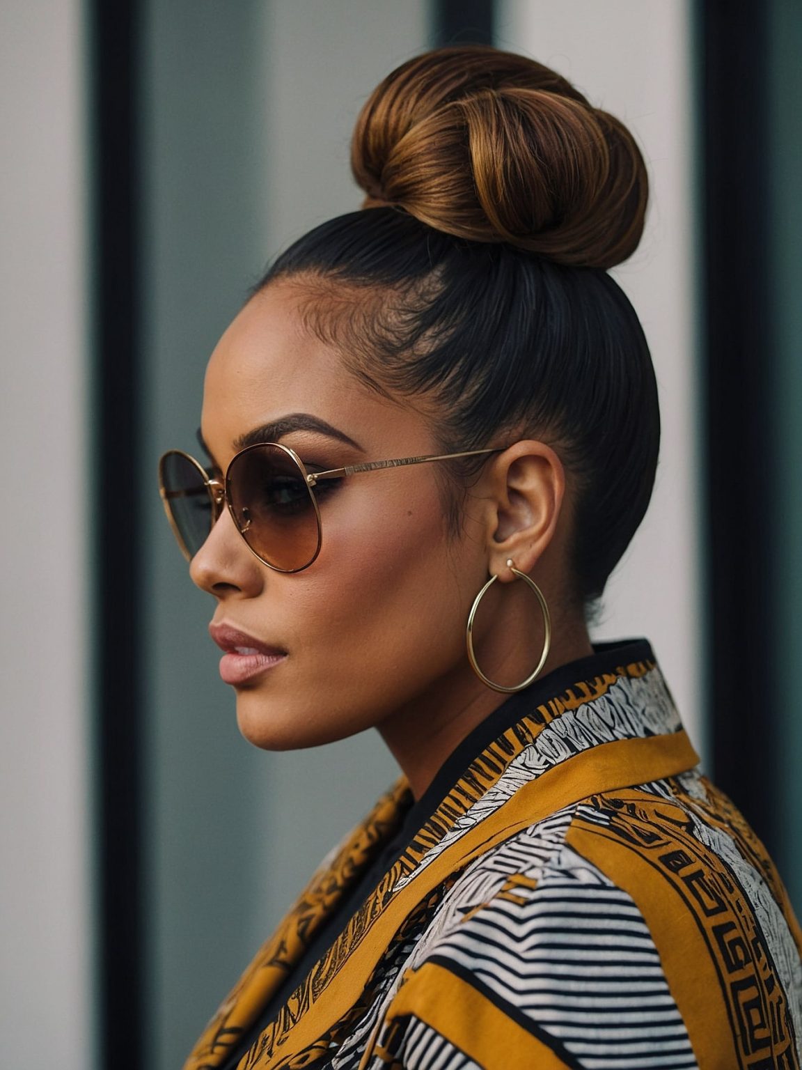 41 Sleek Bun Hairstyles For Black Women A Style Guide