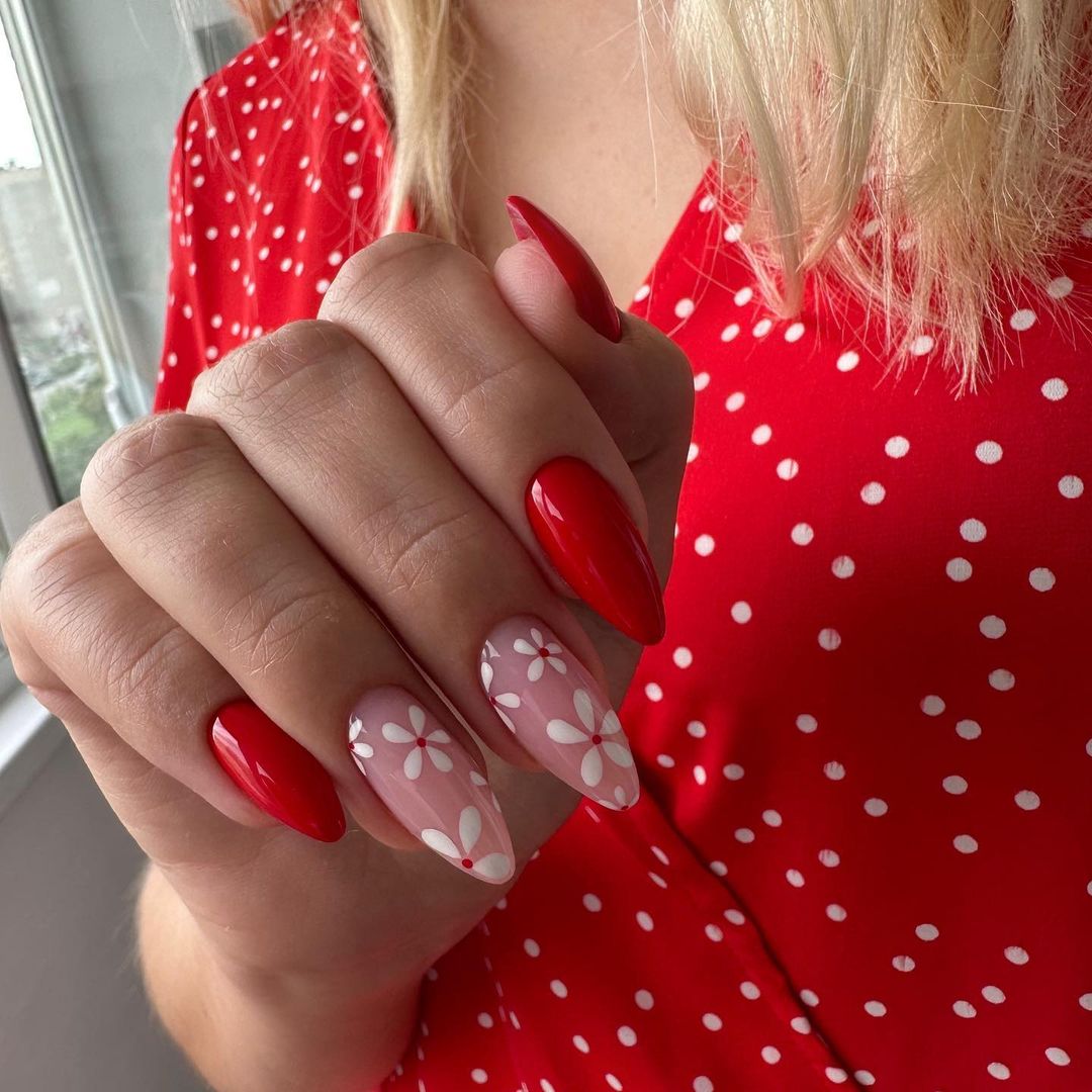 40 Vivid Red Nails Ideas: A Spectrum of Style