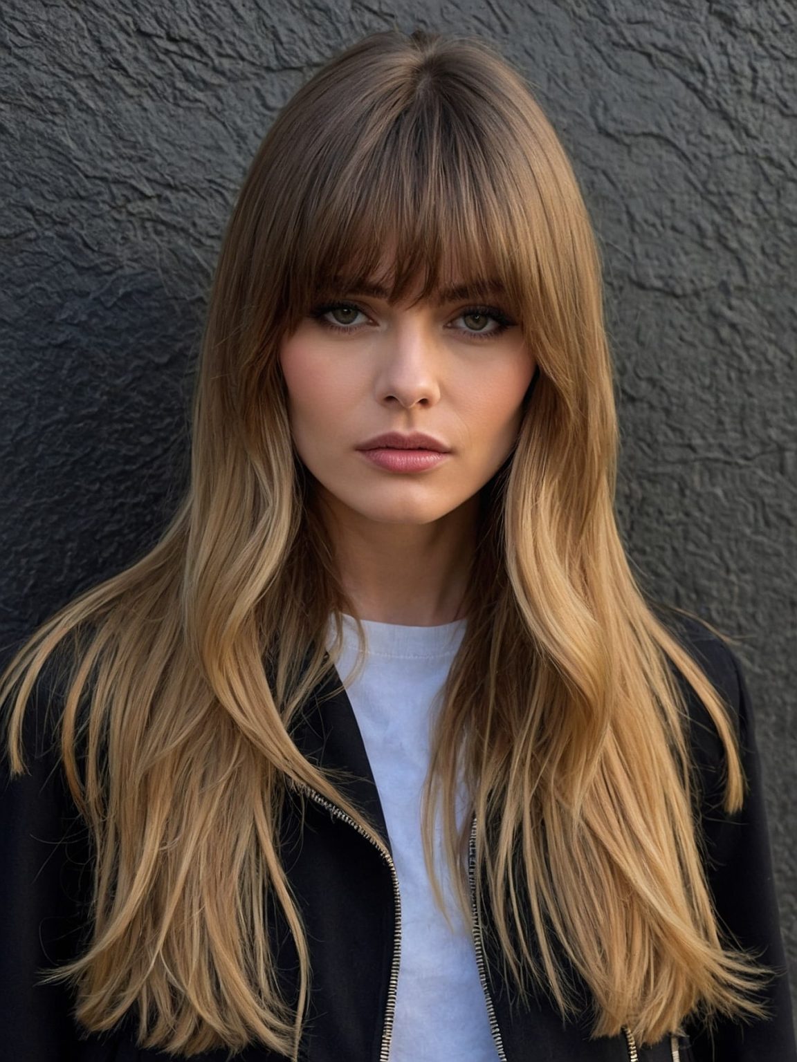 44 Long Layered Haircuts with Curtain Bangs for Every Occasion