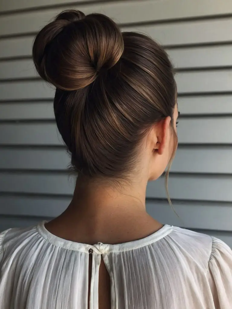 35 Sleek Chic Bun Hairstyles: A Visual Journey