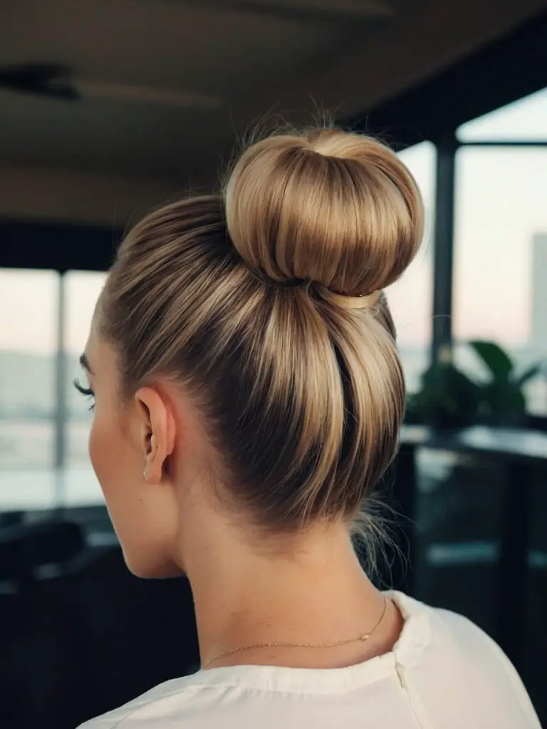 35 Sleek Chic Bun Hairstyles: A Visual Journey
