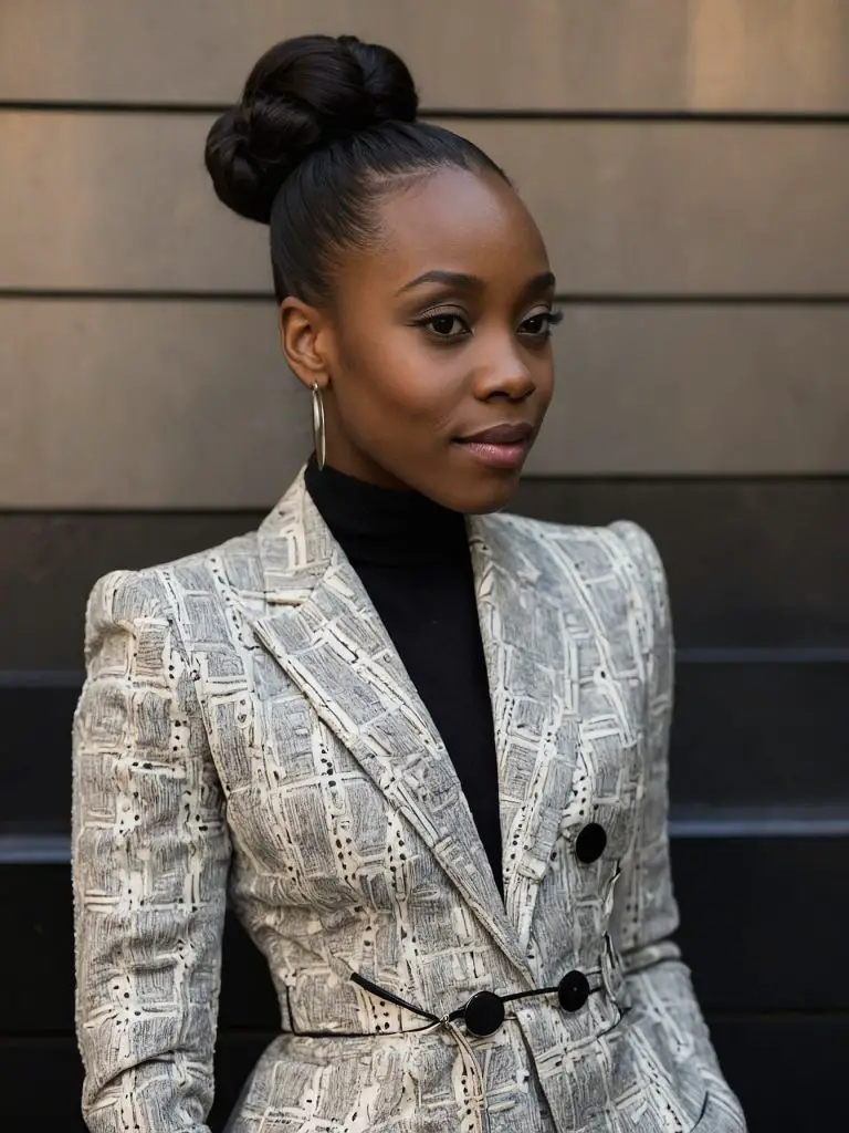 41 Sleek Bun Hairstyles for Black Women: A Style Guide